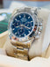 Rolex Daytona 116509 40 White Gold Cosmograph Blue Index Dial Box and Papers MINT