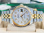 Rolex Datejust 36 116233 Jubilee Stainless & 18K Yellow Gold Custom Diamond Mother Of Pearl Dial MINT - Diamonds East Intl.