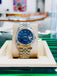 Rolex Datejust 36 116234 Blue Roman Dial jubilee Preowned Box and Papers - Diamonds East Intl.