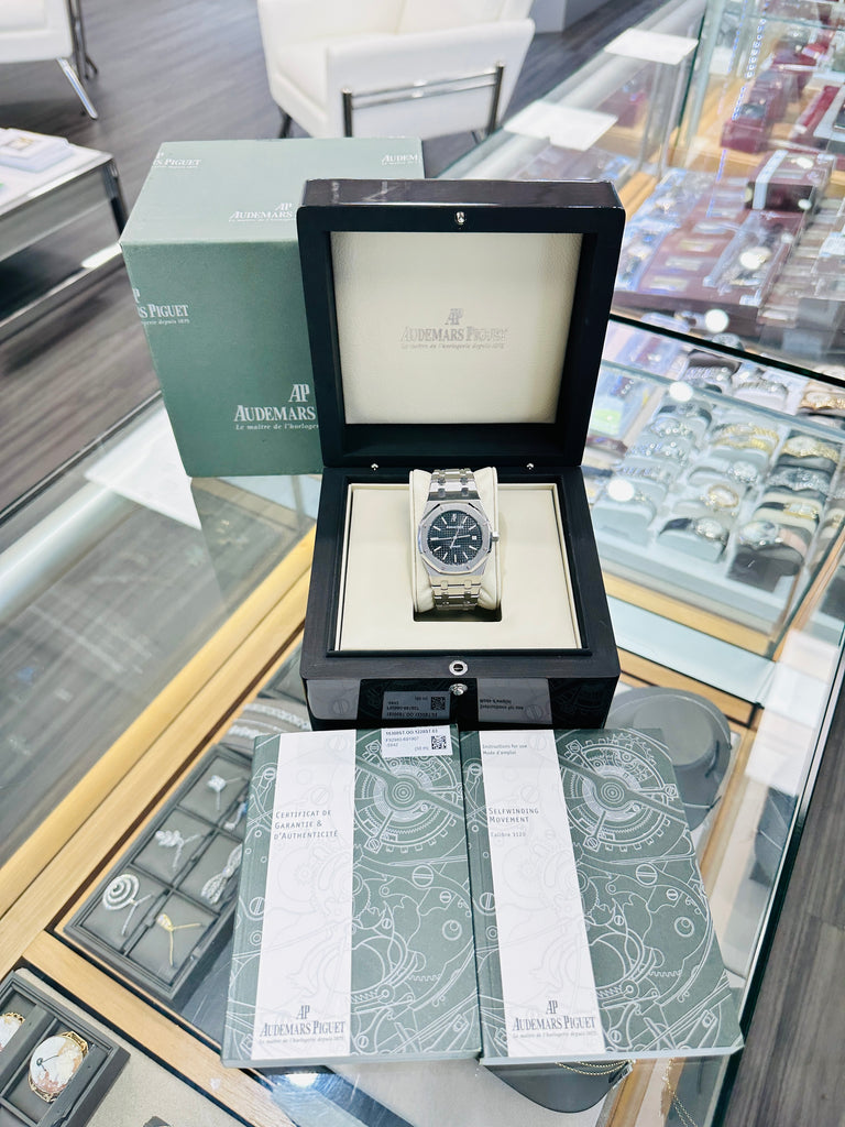 Audemars Piguet Royal Oak 39 Selfwinding 15300ST.OO.1220ST.03 B/P PreOwned - Diamonds East Intl.