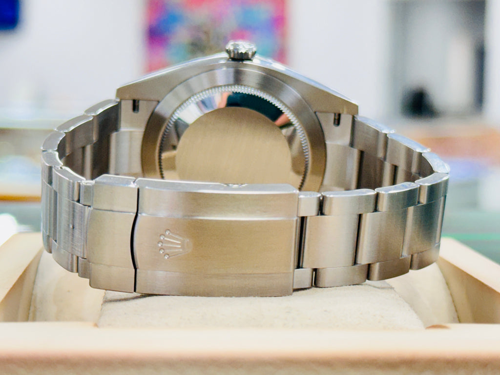 Rolex Oyster Perpetual 124300 41mm Custom Pink Dial Watch Box And Papers UNWORN - Diamonds East Intl.