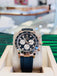 Rolex Daytona 126515LN Rose Gold Oysterflex Factory Black Diamond Dial Unworn Box and Papers