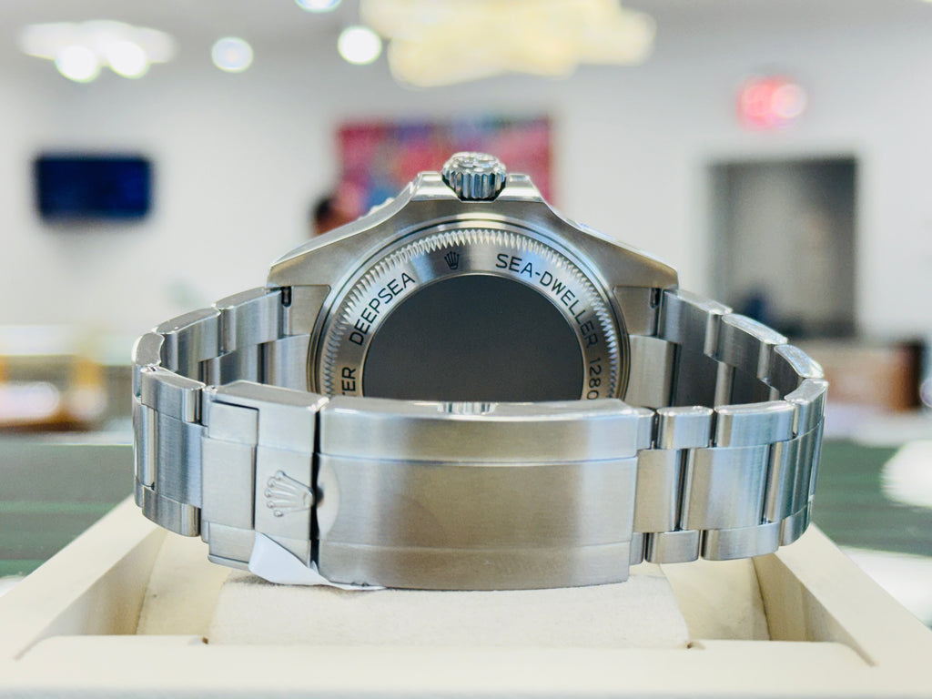 Rolex Sea-Dweller Deepsea 126660 Black Dial Steel 44mm Box and Papers MINT - Diamonds East Intl.