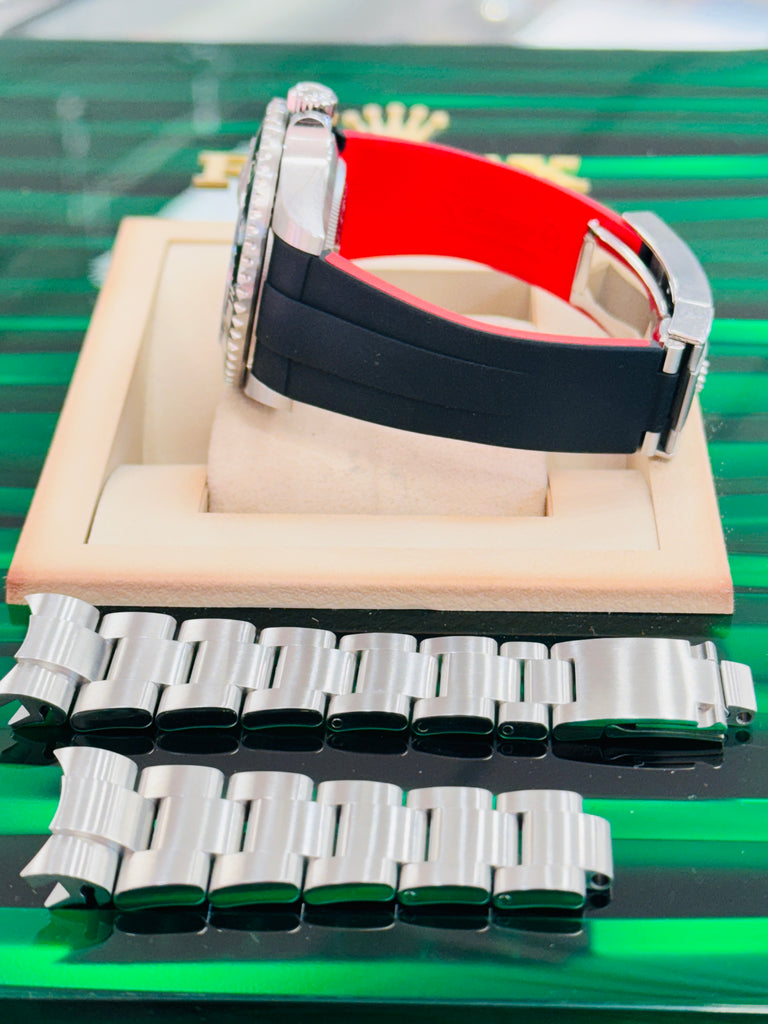 Rolex Sea-Dweller 126600  43mm Black Ceramic Bezel  Box/ Papers New RUBBER-B MINT - Diamonds East Intl.