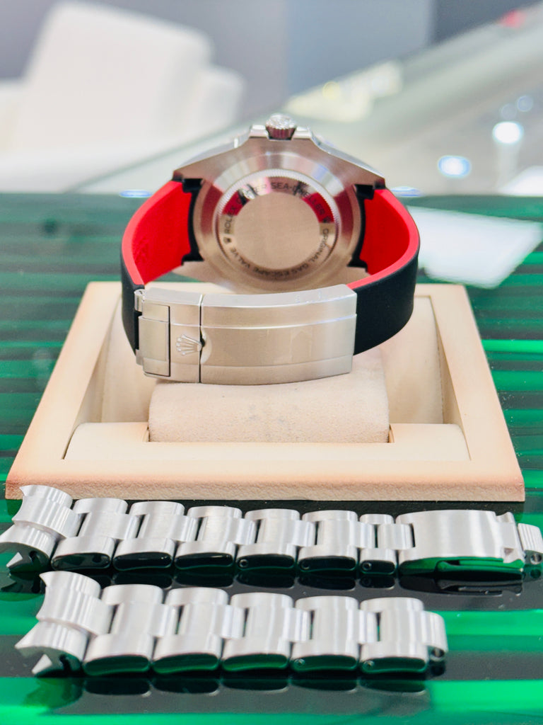 Rolex Sea-Dweller 126600  43mm Black Ceramic Bezel  Box/ Papers New RUBBER-B MINT - Diamonds East Intl.