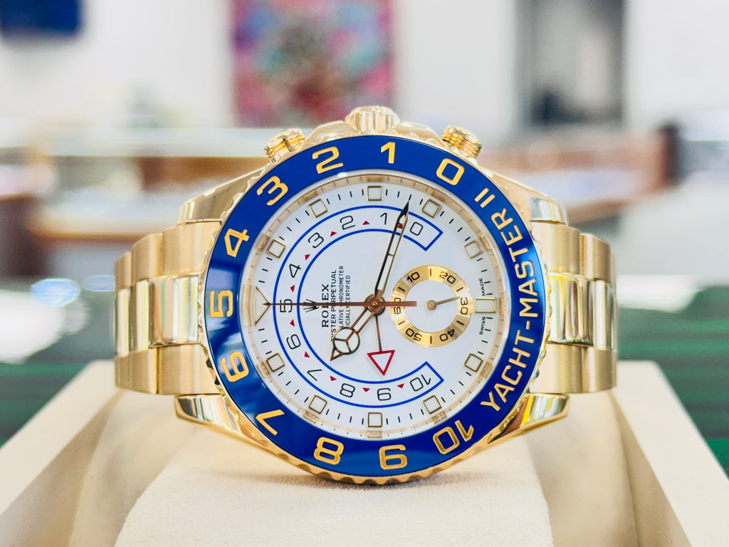 Rolex Yacht-Master II 116688 Mercedes Hands 44 PreOwned - Diamonds East Intl.
