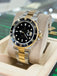 Rolex Submariner Date 16613 Stainless & Gold Black Dial Box and Papers Complete set PreOnwed - Diamonds East Intl.