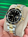 Rolex Submariner Date 16613 Stainless & Gold Black Dial Box and Papers Complete set PreOnwed - Diamonds East Intl.