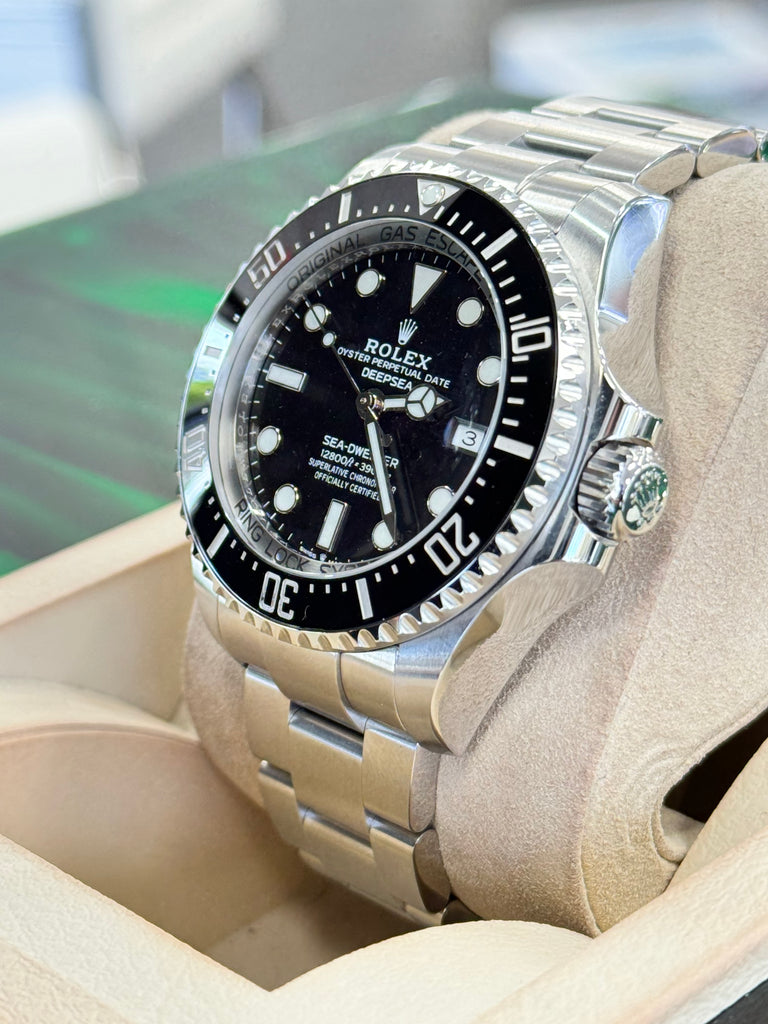 Rolex Sea-Dweller Deepsea 126660 44mm Oyster Bracelet Stainless Steel Box and Papers PreOwned - Diamonds East Intl.