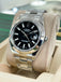 Rolex Datejust II 116300 41mm Black Stick Dial Oyster Stainless Steel PreOwned - Diamonds East Intl.