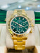 Rolex Daytona 116508 “Known as the John mayer” Cosmograph 40mm Yellow Gold Green Index Dial  Box and Papers PreOwned - Diamonds East Intl.