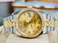 Rolex Datejust 36 116233 18K Yellow Gold / SS Champagne Roman Dial Fluted Bezel Jubilee MINT - Diamonds East Intl.