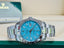 Rolex Datejust 41 126300 Custom Tiffany Blue Dial Box and Papers Unworn - Diamonds East Intl.