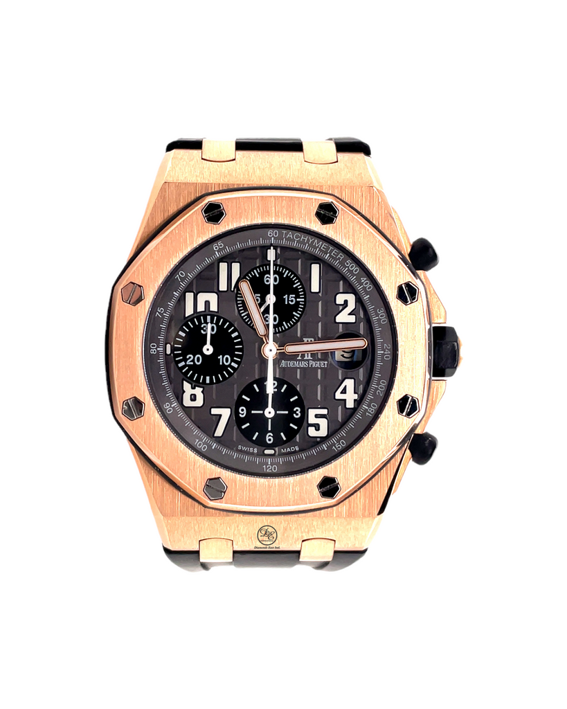 Audemars Piguet Royal Oak Offshore Chronograph Rose Gold 25940OK PreOwned - Diamonds East Intl.