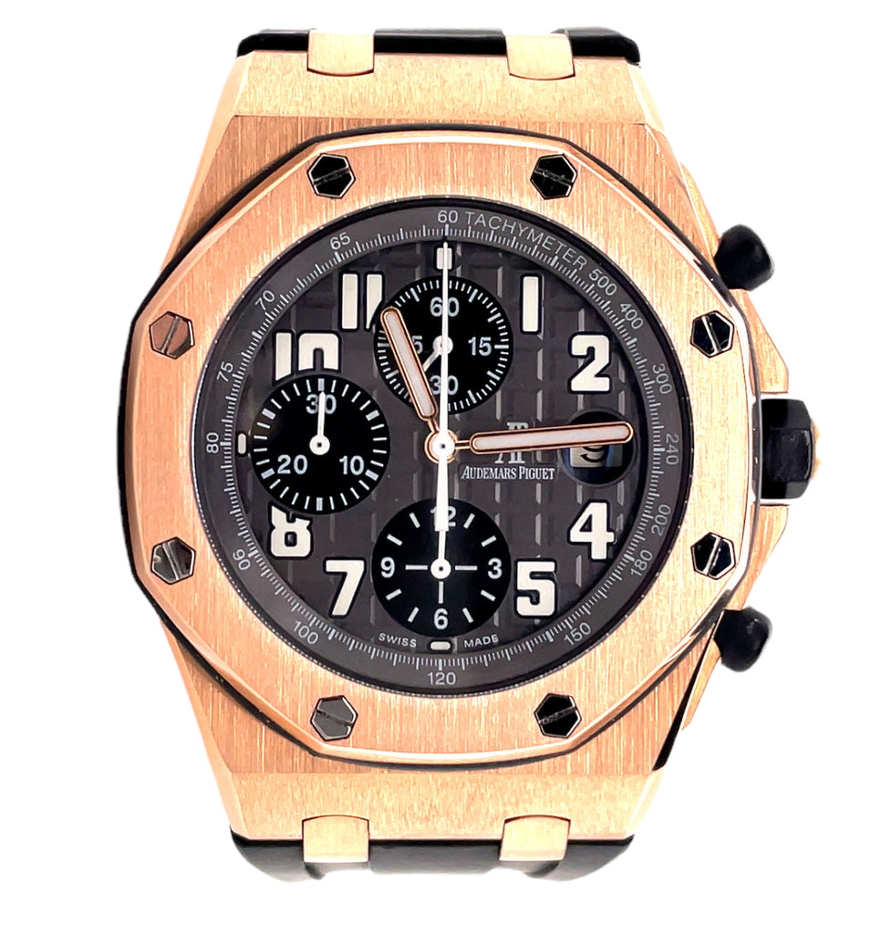 Audemars Piguet Royal Oak Offshore Chronograph Rose Gold Royal Oak Offshore Chronograph 18K Rose Gold 25940OK.OO.D002CA.01 MINT
