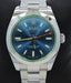 Rolex Oyster Milgauss 116400GV Blue Dial BLUSO PAPERS - Diamonds East Intl.