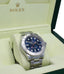 Rolex Yacht-Master 40 116622 Blue Dial Platinum Bezel with Blue Rubber-B And Original Oyster Band
