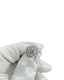 1.08ct Round Brilliant Diamond Set in Diamond Halo Engagement Ring GIA Certified