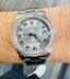 Rolex Datejust 36 116200 Silver Roman Dial with Custom 1.50Ct Diamond Bezel PreOwned - Diamonds East Intl.