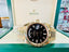 Rolex Day-Date 40 228238 Factory Black Baguette Diamond Dial  PreOwned Box and Papers - Diamonds East Intl.