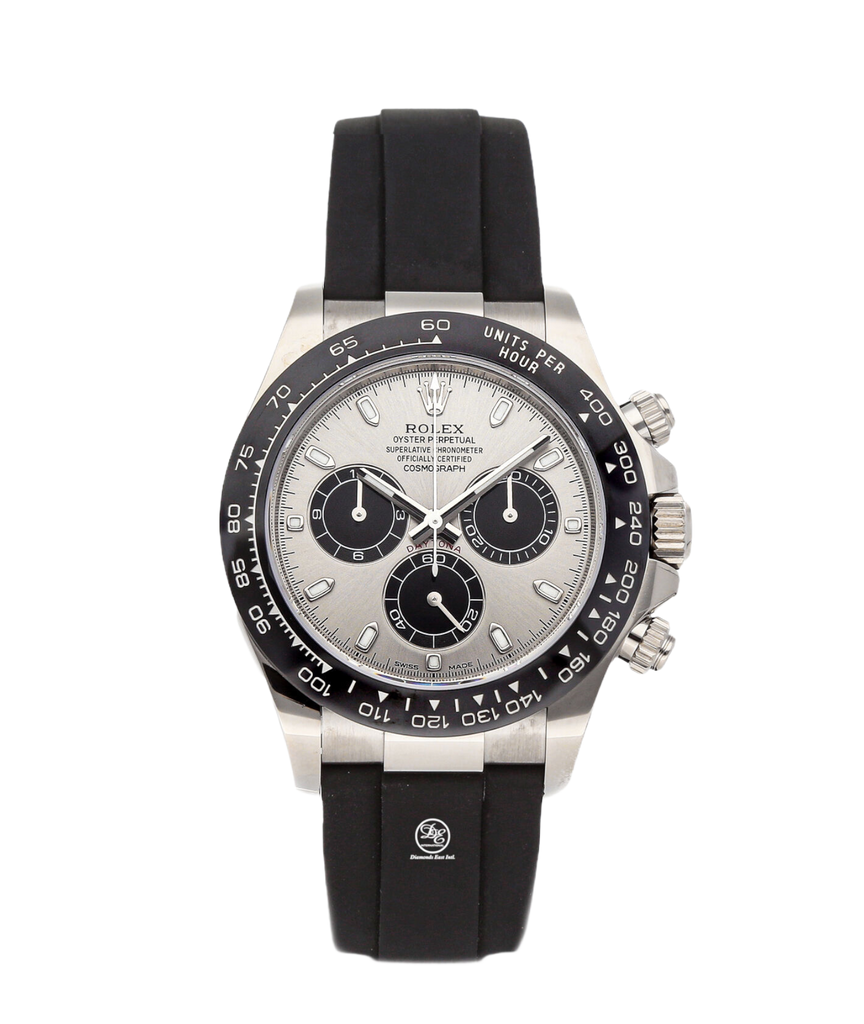 Rolex Daytona 18K White Gold 116519LN OysterFLEX Perpetual Cosmograph BOX/PAPER - Diamonds East Intl.