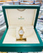 Rolex Lady-Datejust 26 President 179178  Yellow 18k Gold Factory Diamond Mother Of Pearl Dial - Diamonds East Intl.