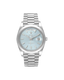 Rolex Platinum President Day Date 40 Glacier Blue Stick Motif 228206 BLURP Box and Papers PreOwned
