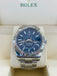Rolex Sky-Dweller 326934 BLUSO Blue Dial Stainless Steel 42mm 18k White Gold Bezel PAPERS MINT - Diamonds East Intl.