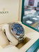 Rolex Sky-Dweller 326934 BLUSO Blue Dial Stainless Steel 42mm 18k White Gold Bezel PAPERS MINT - Diamonds East Intl.