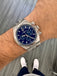 Vacheron Constantin Overseas Blue Dial Chronograph 49150/B01A-9745 PreOwned Mint Condition - Diamonds East Intl.