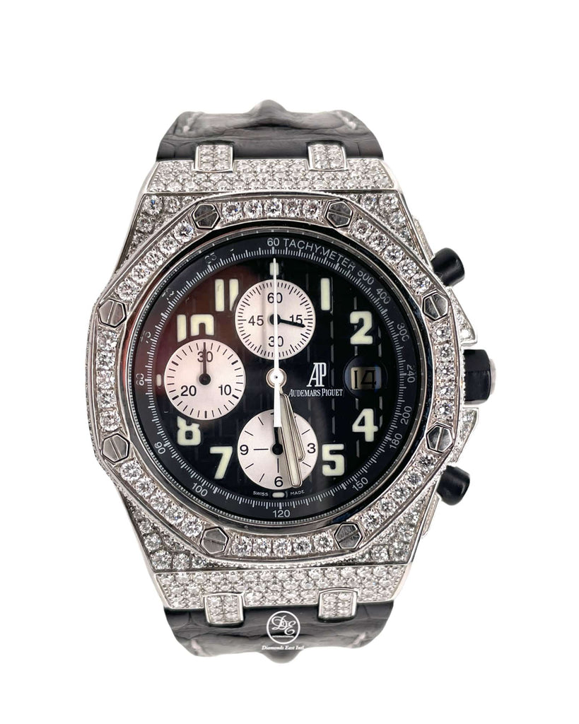 Audemars Piguet Royal Oak Offshore Chronograph 25940 Bust Down - Diamonds East Intl.