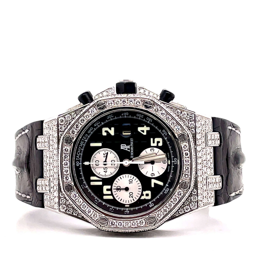 Audemars Piguet Royal Oak Offshore Chronograph 25940 Bust Down - Diamonds East Intl.