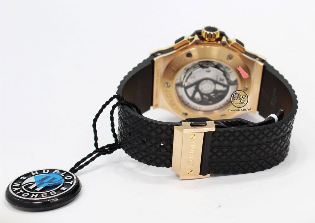 Hublot Big Bang 18K Rose Gold 44mm Chronograph Carbon Dial 301.PB.131.RX - Diamonds East Intl.