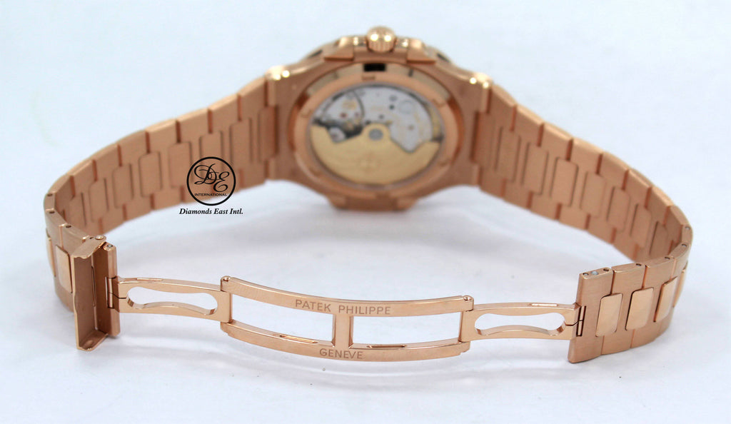 PATEK PHILIPPE Nautilus 5711R-001 18K Rose Gold Watch Box & Papers - Diamonds East Intl.
