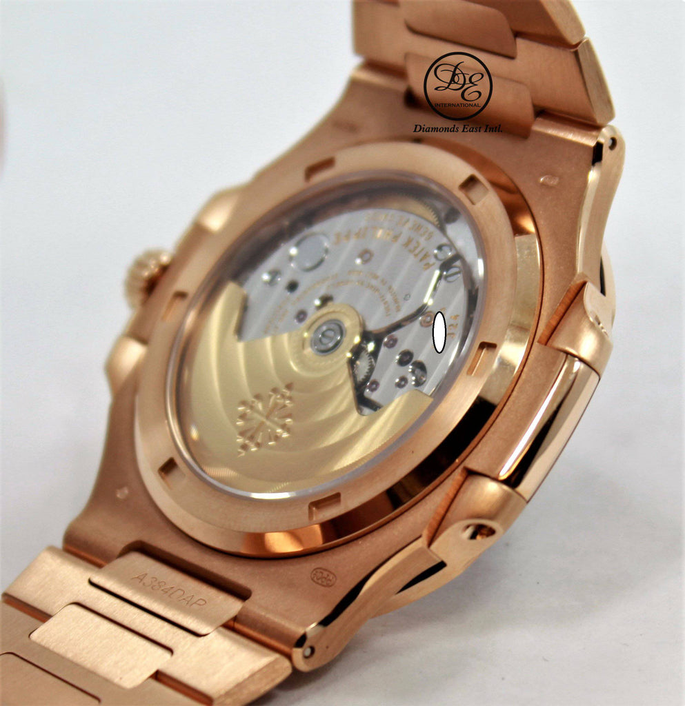 PATEK PHILIPPE Nautilus 5711R-001 18K Rose Gold Watch Box & Papers - Diamonds East Intl.