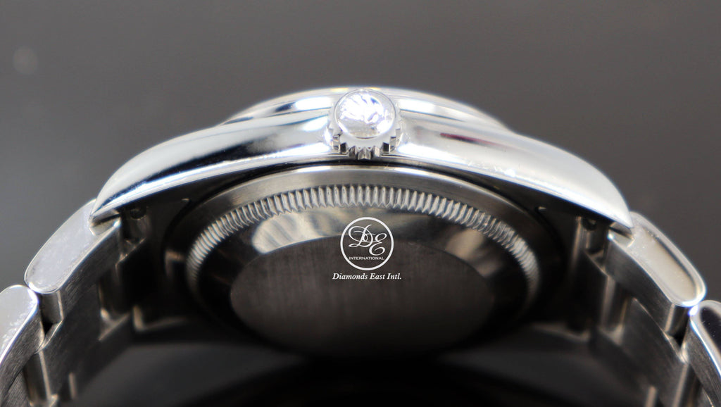 Rolex Explorer I 114270 Stainless Steel Oyster Black Dial Watch BOX/PAPERS - Diamonds East Intl.