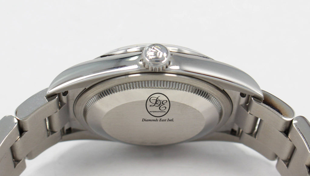 Rolex Explorer I 114270 Stainless Steel Oyster Black Dial Watch BOX/PAPERS - Diamonds East Intl.