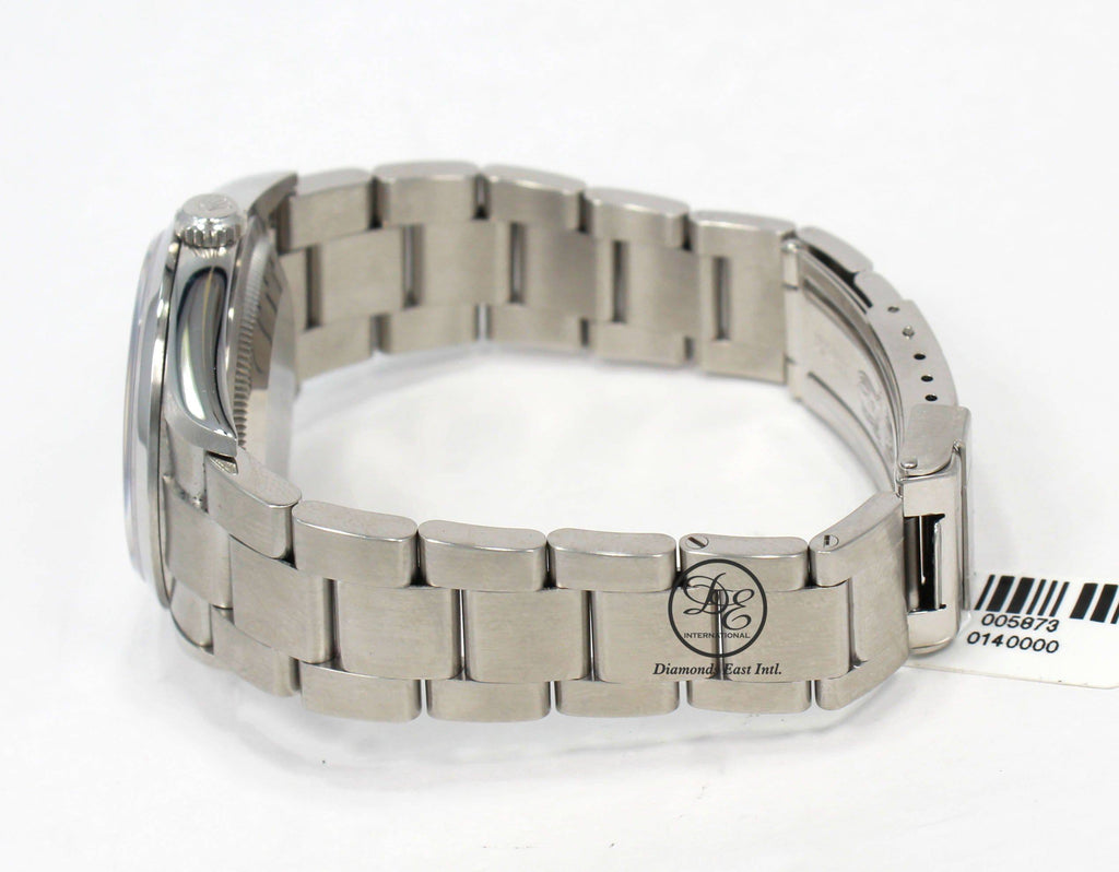 Rolex Explorer I 114270 Stainless Steel Oyster Black Dial Watch PAPERS - Diamonds East Intl.