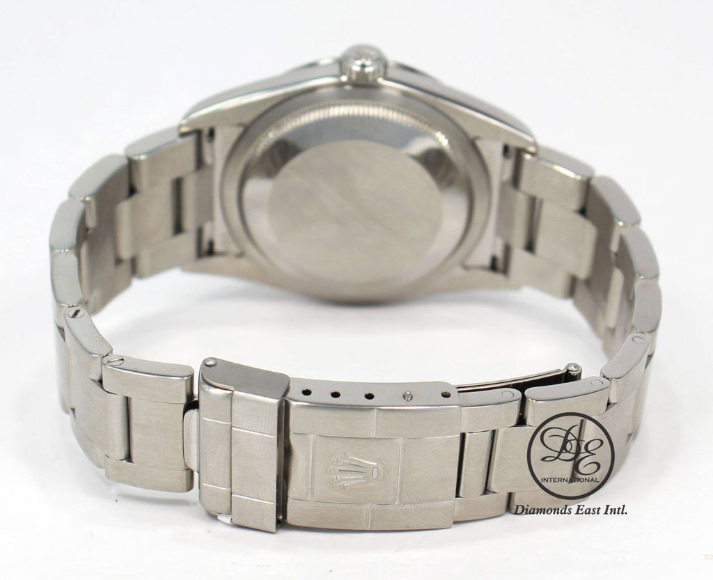 Rolex Explorer I 114270 Stainless Steel Oyster Black Dial Watch PAPERS - Diamonds East Intl.