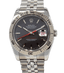 Rolex Datejust 116264 Turn-O-Graph Black Dial 18K White Gold Bezel FULLY SERVICED - Diamonds East Intl.