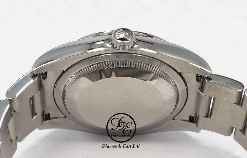 Rolex Datejust 116264 Turn-O-Graph Blue Dial 18K White Gold Bezel - Diamonds East Intl.