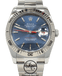 Rolex Datejust 116264 Turn-O-Graph Blue Dial 18K White Gold Bezel - Diamonds East Intl.