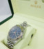 Rolex Datejust 116264 Turn-O-Graph Blue Dial Jubilee 18K White Gold Bezel - Diamonds East Intl.