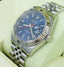 Rolex Datejust 116264 Turn-O-Graph Blue Dial Jubilee 18K White Gold Bezel - Diamonds East Intl.