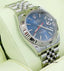 Rolex Datejust 116264 Turn-O-Graph Blue Dial Jubilee 18K White Gold Bezel - Diamonds East Intl.