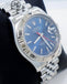 Rolex Datejust 116264 Turn-O-Graph Blue Dial Jubilee 18K White Gold Bezel - Diamonds East Intl.