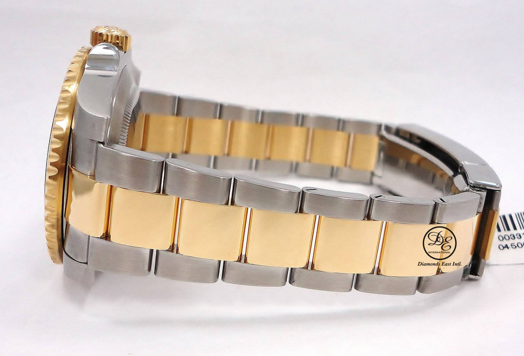 Rolex Submariner Date 116613LN Oyster Perpetual 18k Yellow Gold/ SS Black Ceramic - Diamonds East Intl.