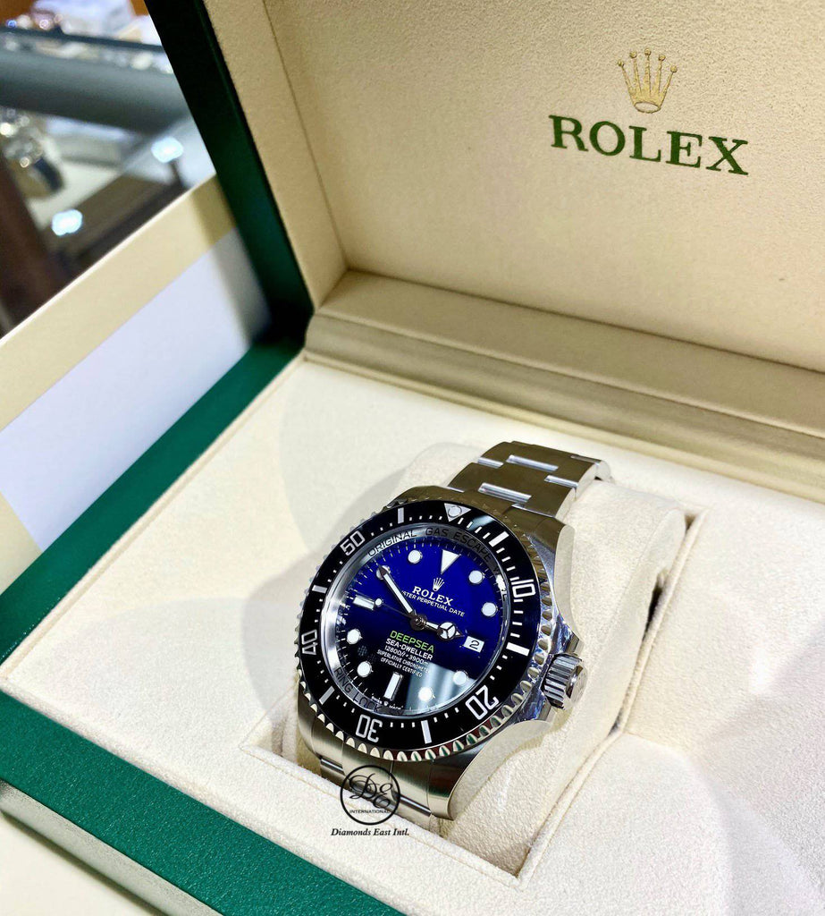 Rolex Sea dweller DeepSea Blue Dial James Cameron Oyster Perpetual 126660 UNWORN - Diamonds East Intl.