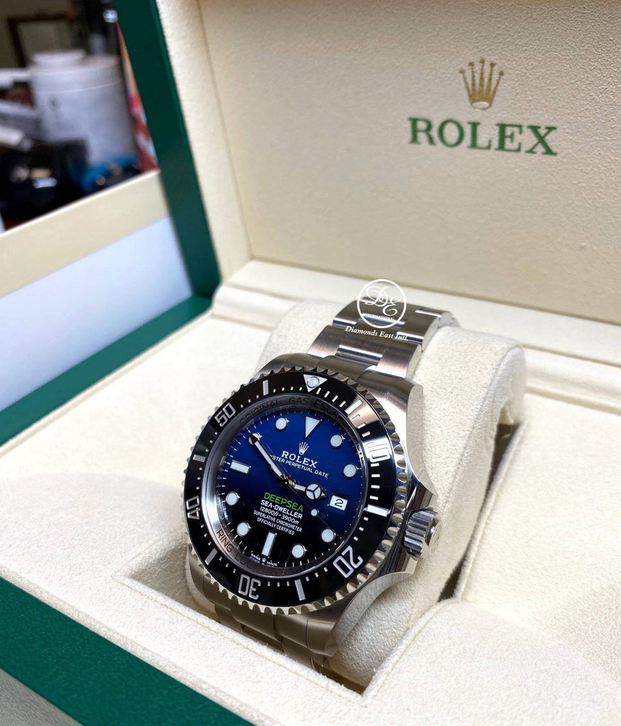 Rolex Sea dweller DeepSea Blue Dial James Cameron Oyster Perpetual 126660 UNWORN - Diamonds East Intl.