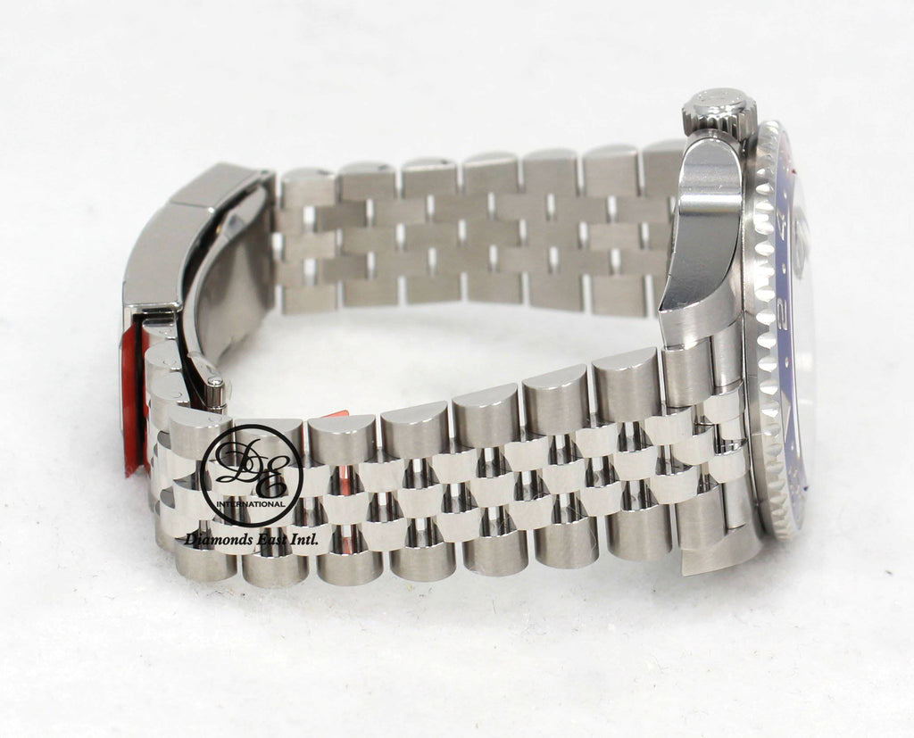 Rolex Oyster Perpetual GMT-Master II Date 126710 BLRO Pepsi (Unworn) - Diamonds East Intl.